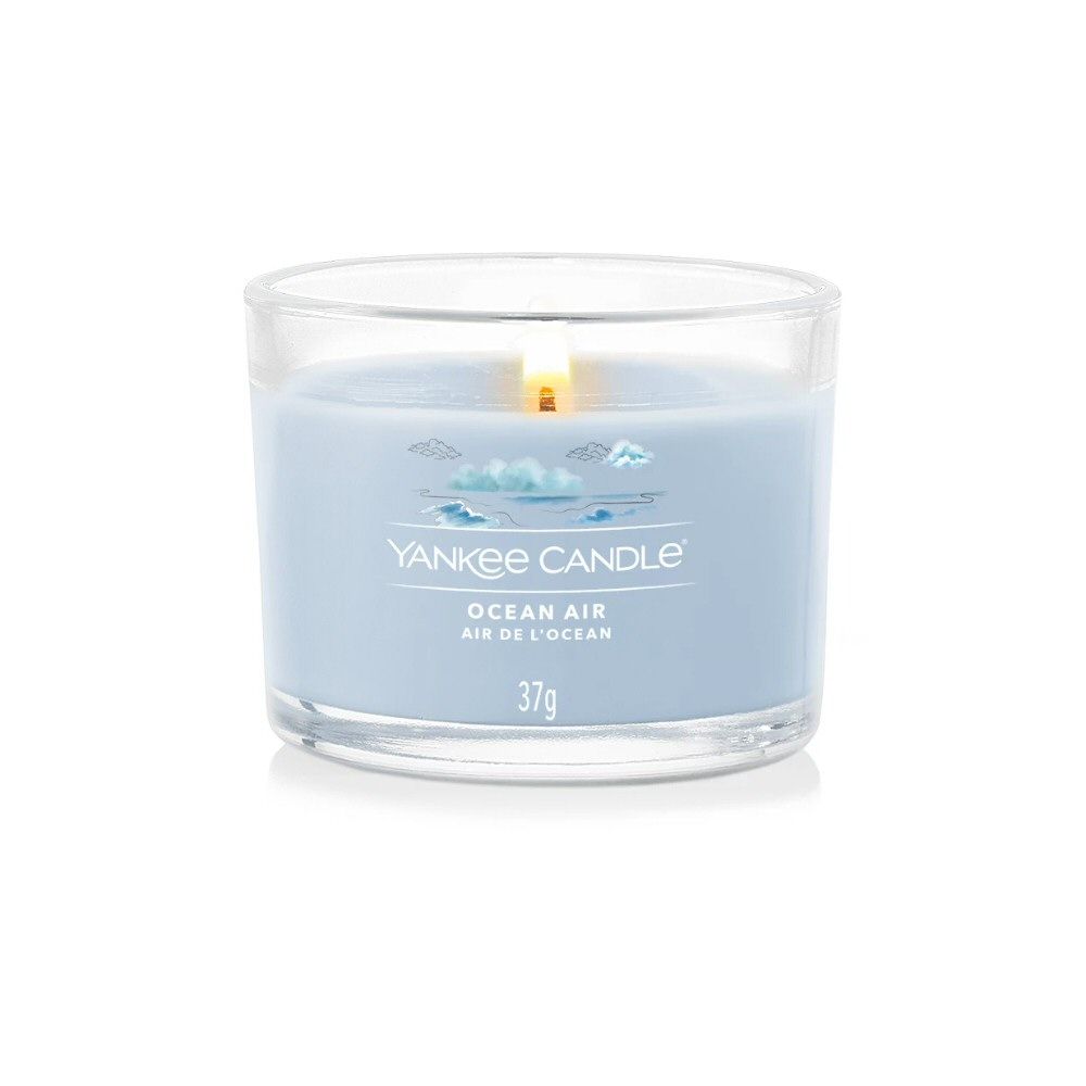 Yankee Candle 37g Ocean Air Signature Single Votive Candle - Old Railway Line Garden Centre