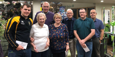 £1435 Raised for Macmillan - Old Railway Line Garden Centre