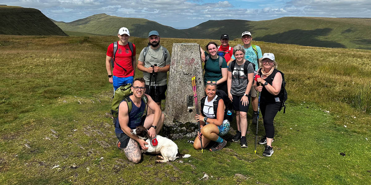 £3000 Fundraising Milestone Reached After Team 1 Complete 15 Mile Hike - Old Railway Line Garden Centre