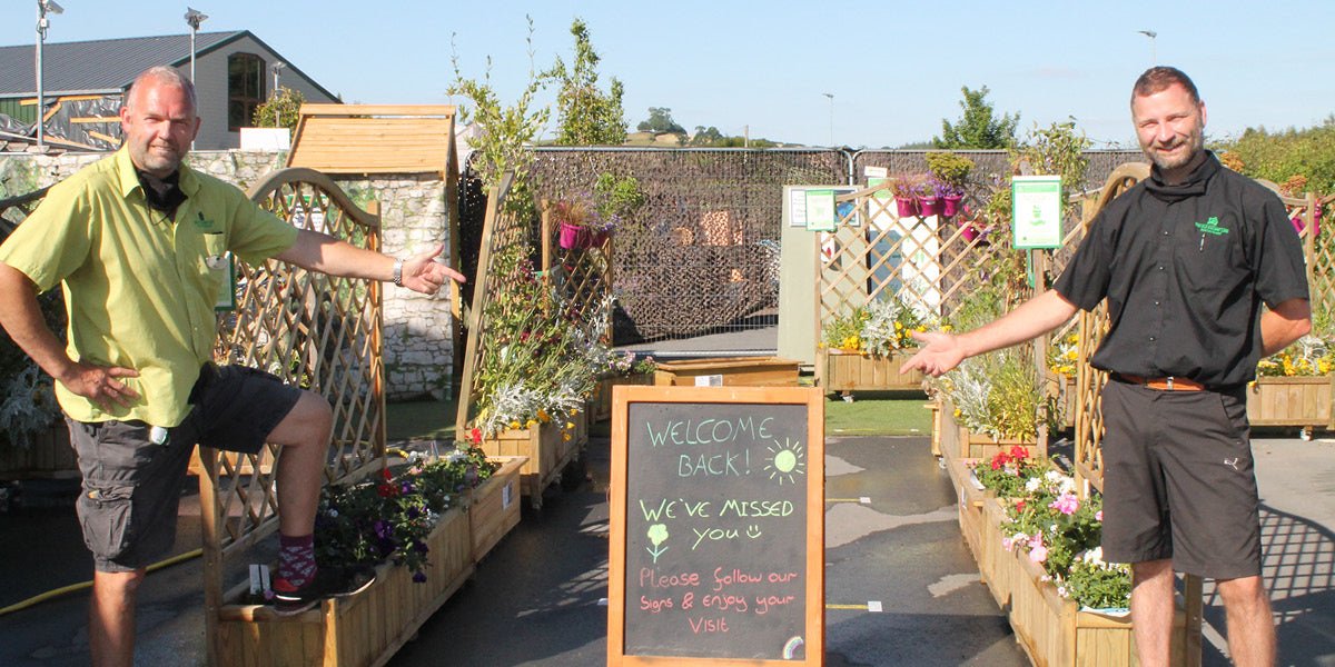 Garden Centre Reopens - Old Railway Line Garden Centre
