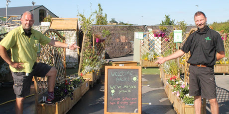 Garden Centre Reopens - Old Railway Line Garden Centre