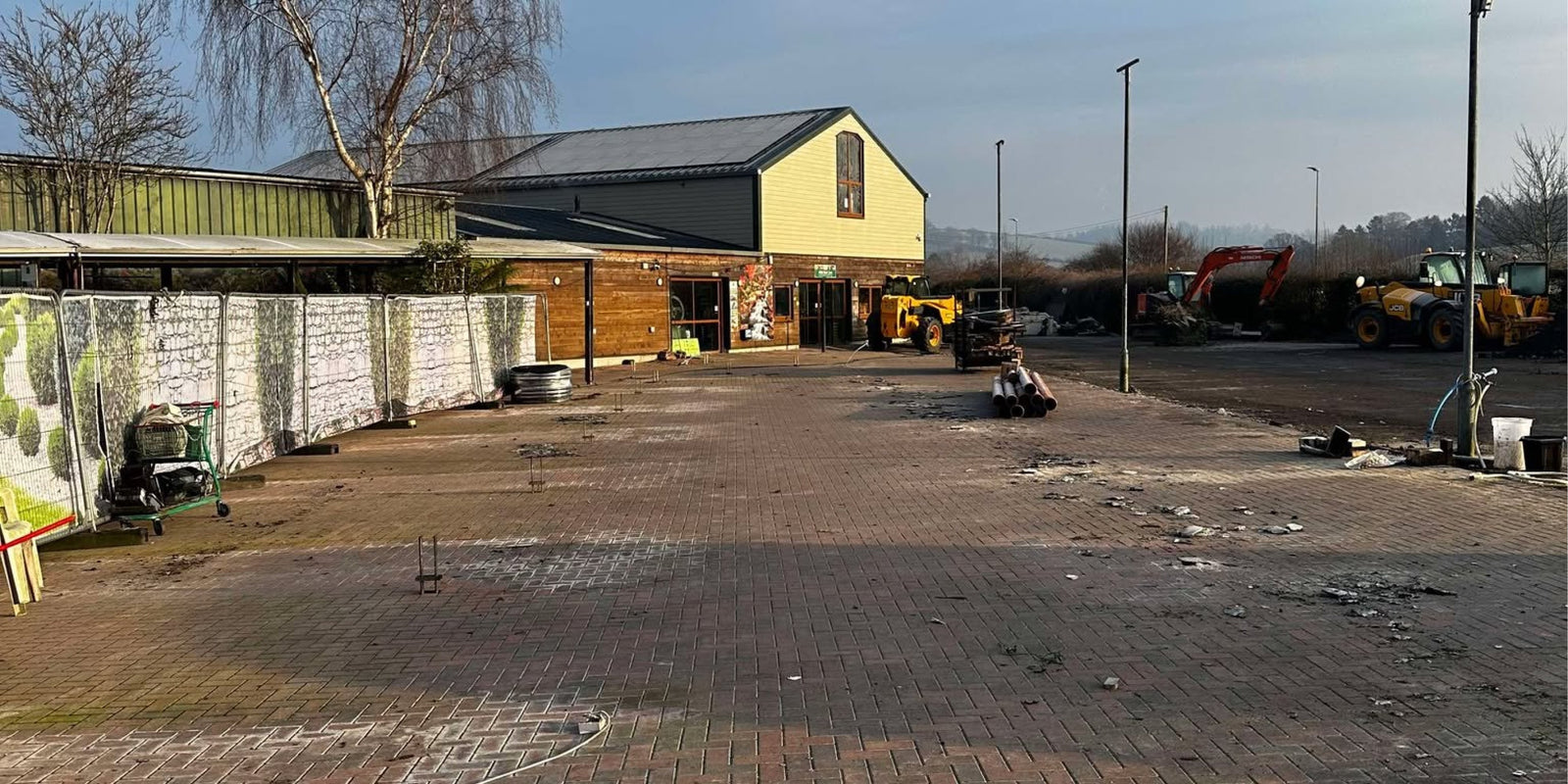 The difference half a week makes... - Old Railway Line Garden Centre