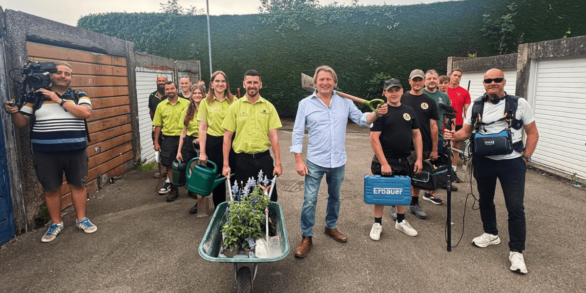 We Joined ITV’s This Morning for a Heartfelt Garden Makeover - Old Railway Line Garden Centre