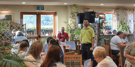 We Raised Over £1500 For Bronllys League of Friends - Old Railway Line Garden Centre