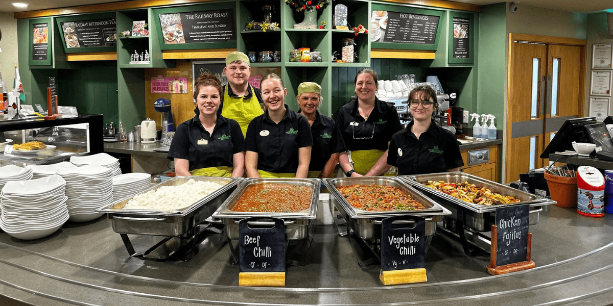 We Raised Over £950 For Hay & District Dial-A-Ride - Old Railway Line Garden Centre