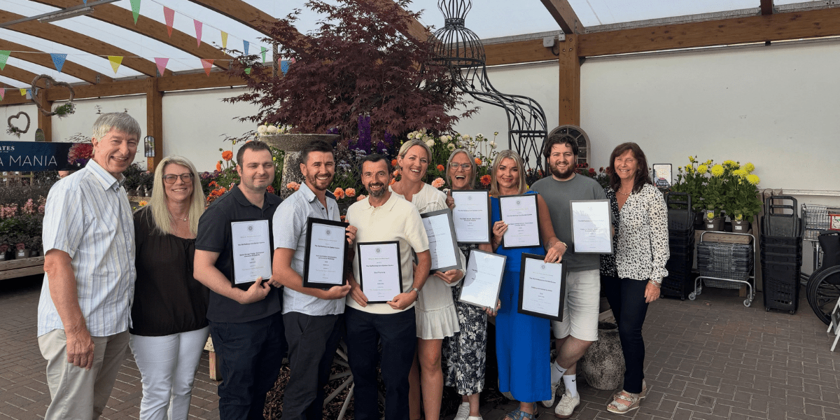 We Were Crowned Best in the Region at GCA Area Awards - Old Railway Line Garden Centre
