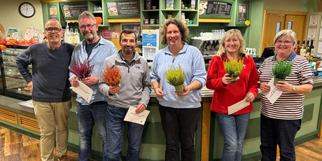 We’ve Raised £1,385.74 for Macmillan Cancer Support! - Old Railway Line Garden Centre