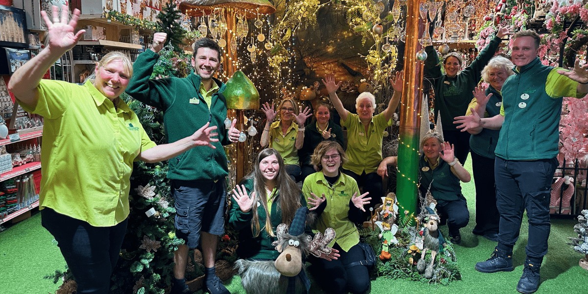 We've Won 'Best Christmas Displays' in Wales and the West - Old Railway Line Garden Centre