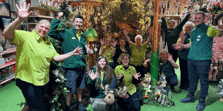 We've Won 'Best Christmas Displays' in Wales and the West - Old Railway Line Garden Centre