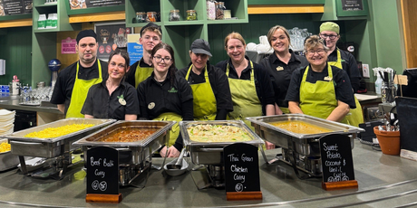 You Helped Us Raise Over £800 Raised for Greenfingers at Our Quiz & Curry Night - Old Railway Line Garden Centre