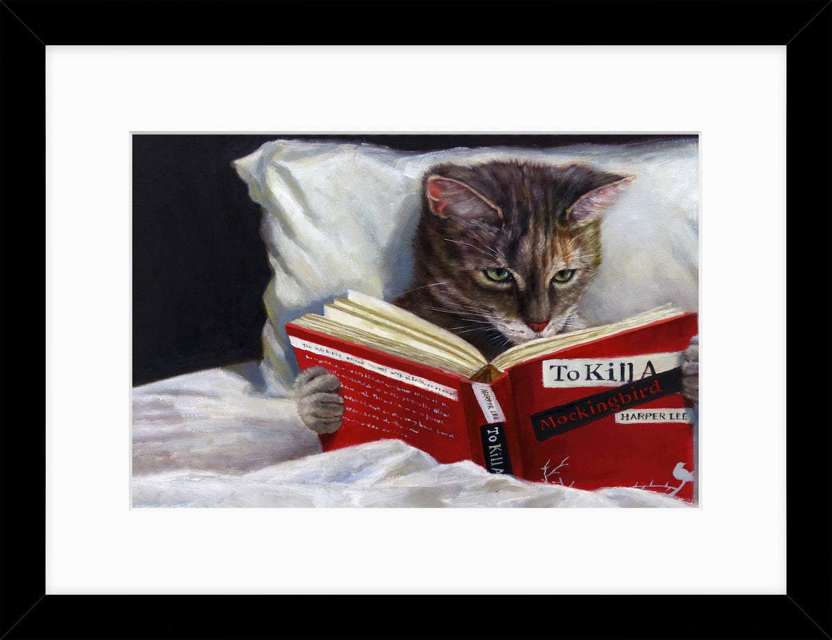 Artko 43.5cm 'To Kill a Mockingbird' Framed Print by Lucia Hefferman - AK12476