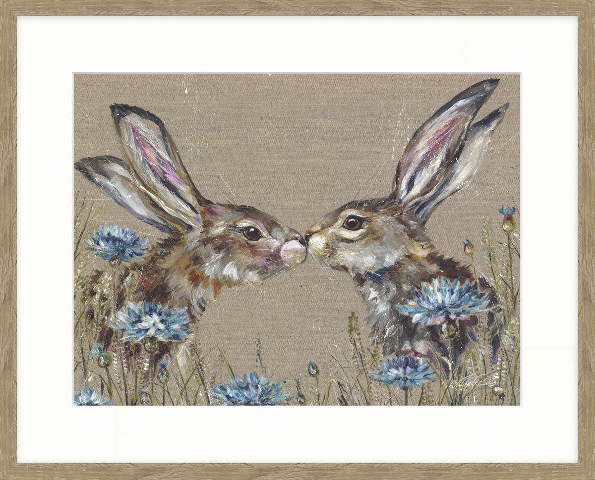 Artko 52cm 'Stolen Moment' Framed Print by Nicola Janes Rowles - AK12567