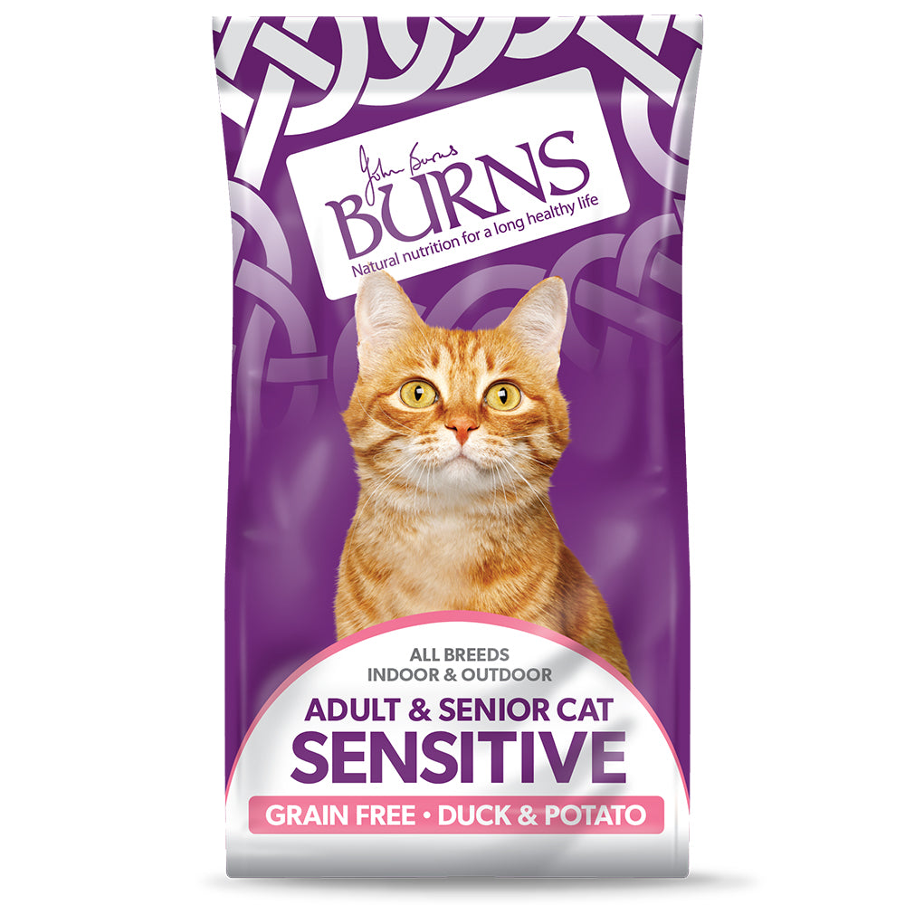 Burns Sensitive 300g Grain Free Cat Duck & Potato Cat Food