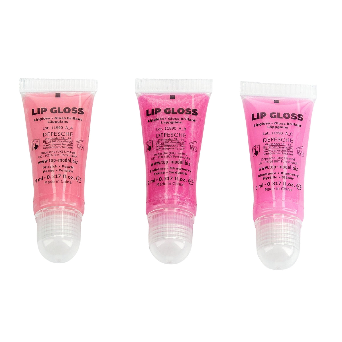 Depesche TopModel Beauty & Me Lip Gloss Set - 411990