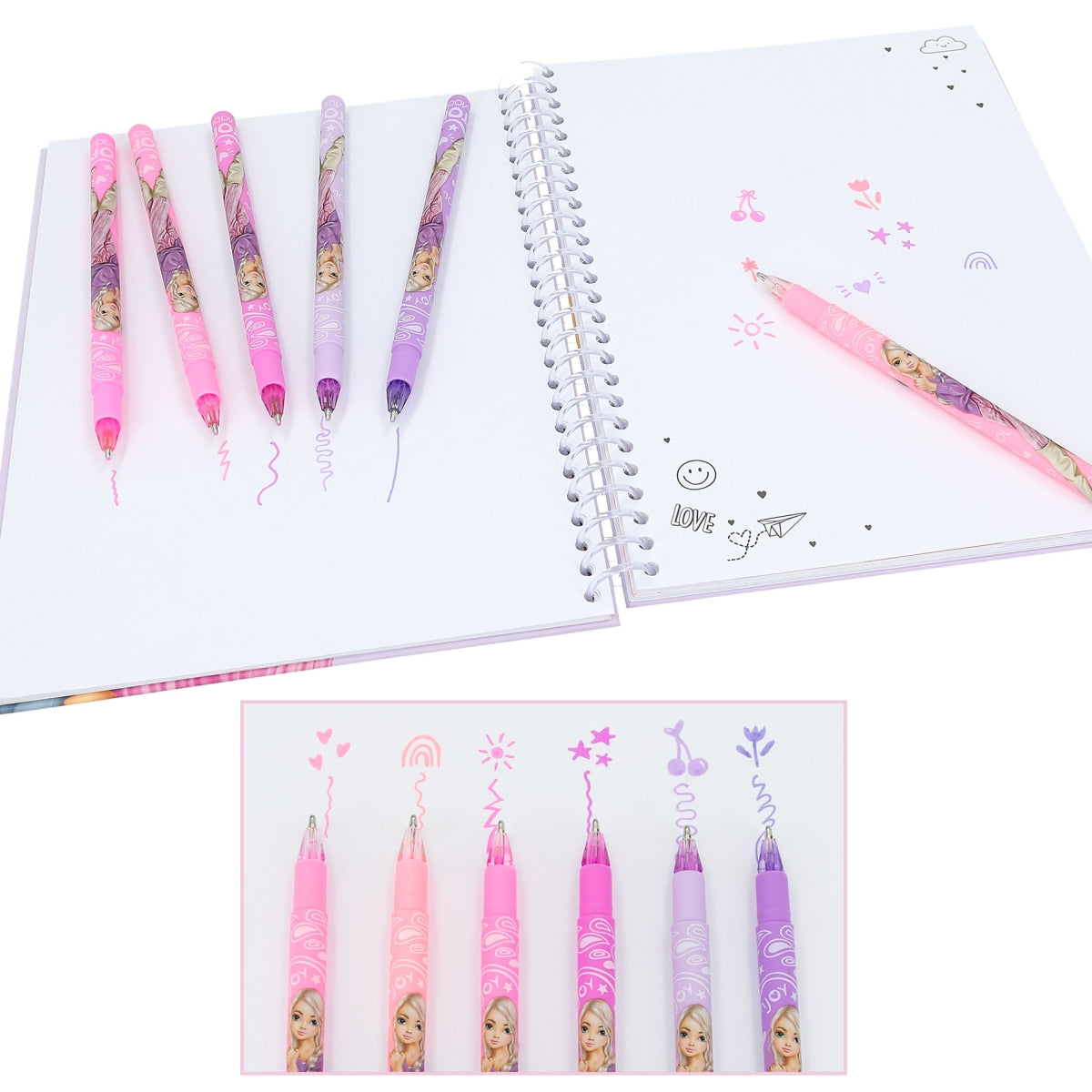 Depesche TopModel Girly Gel Pen Set - 412191