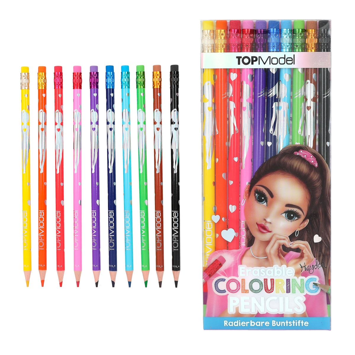 Depesche TopModel Erasable Colouring Pencils - 0412219
