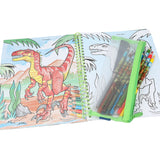 Depesche Dino World Colouring Book With Coloured Pencils - 0412746