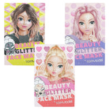 Depesche TopModel Beauty & Me Glitter Face Mask (Choice of 3) - 0412825