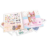Depesche TopModel Dress Me Up Kitty Sticker Book - 0412965