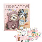 Depesche ToPModel Dress Me Up Doggy Sticker Book - 0412966