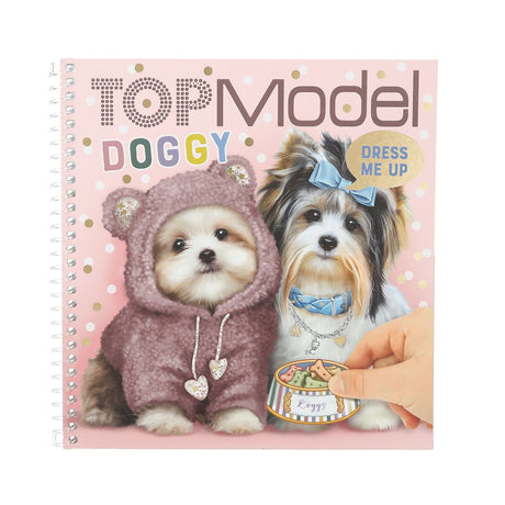 Depesche ToPModel Dress Me Up Doggy Sticker Book - 0412966