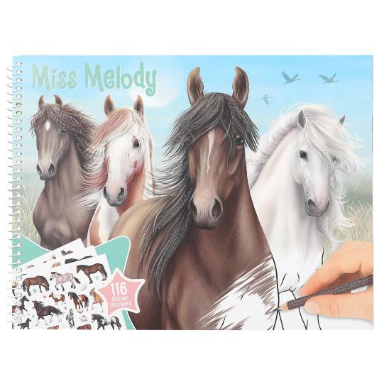 Depesche Miss Melody Horse Colouring Book - 0412978