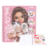 Depesche TopModel Create Your Kitty Colouring Book - 413038
