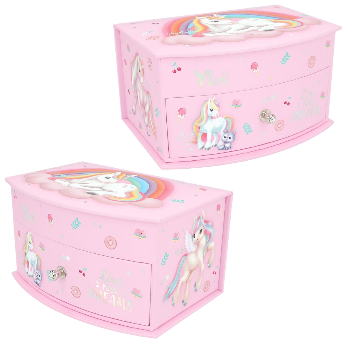 Depesche Ylvi Small Unicorn Jewellery Box