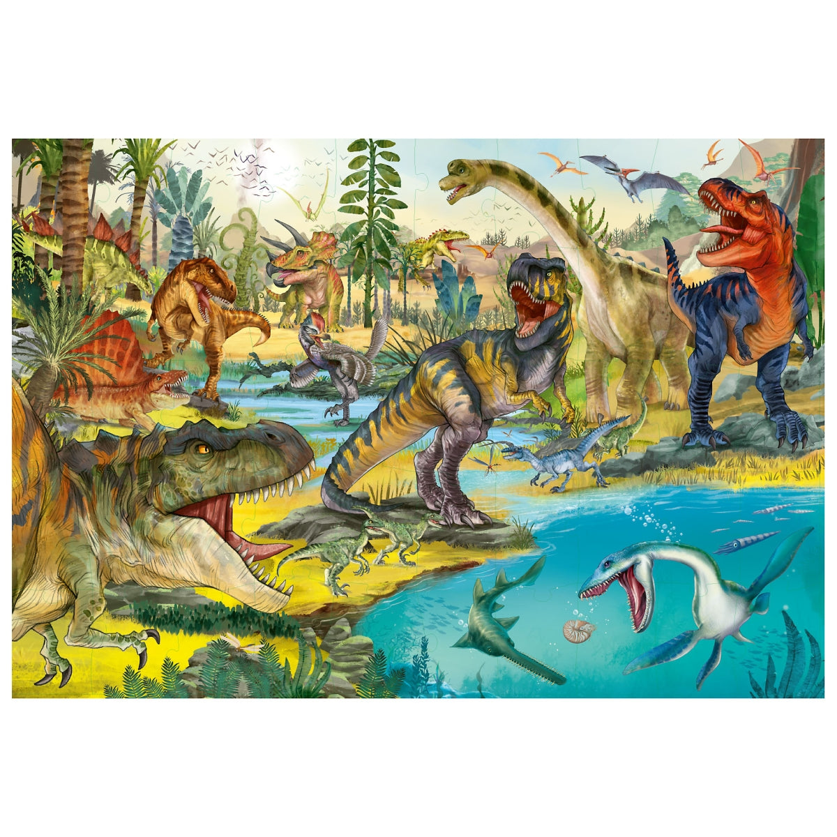 Depesche Dino World 50 Pieces Puzzle - 0413206
