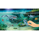 Depesche Dino World Galaxy Stickerworld Book - 0413208