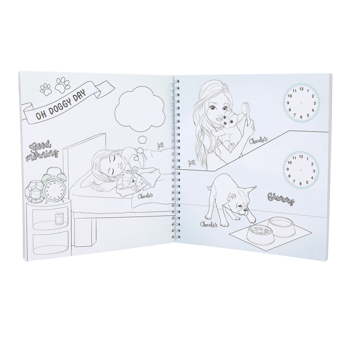 Depesche TopModel Create Your Doggy Colouring Book - 413218