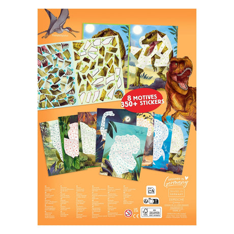 Depesche Dino World Number Sticker - 0143243