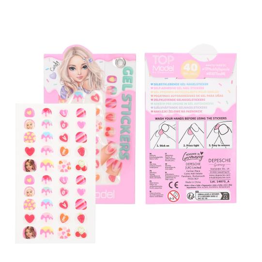 TOPModel Gel Candy Glam Nail Stickers - (Choice of 4)
