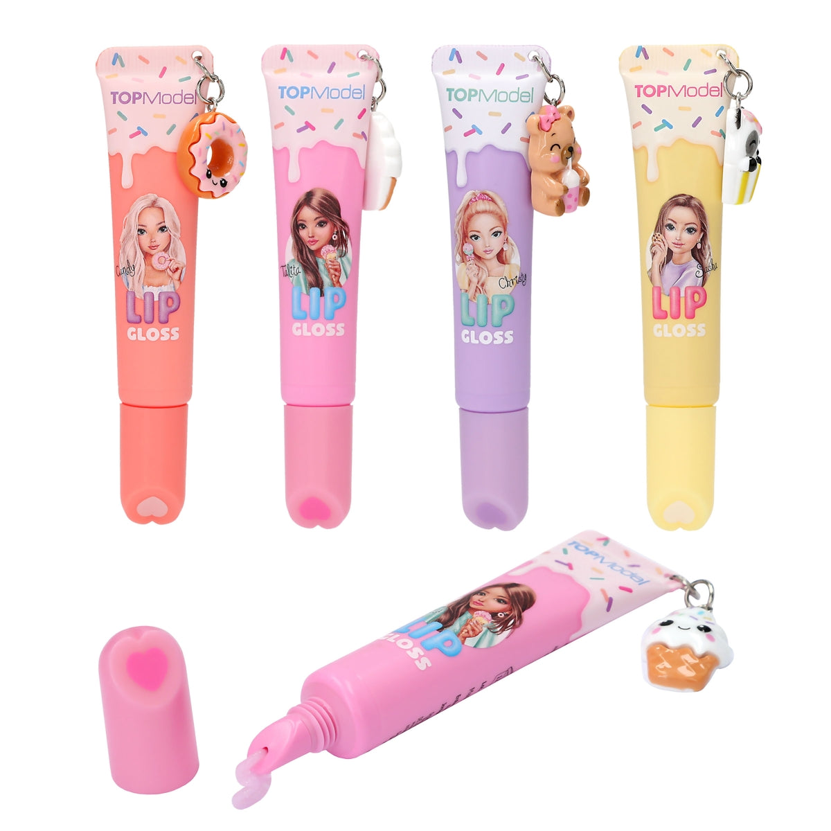TOPModel Candy Glam Lip Gloss With Pendant