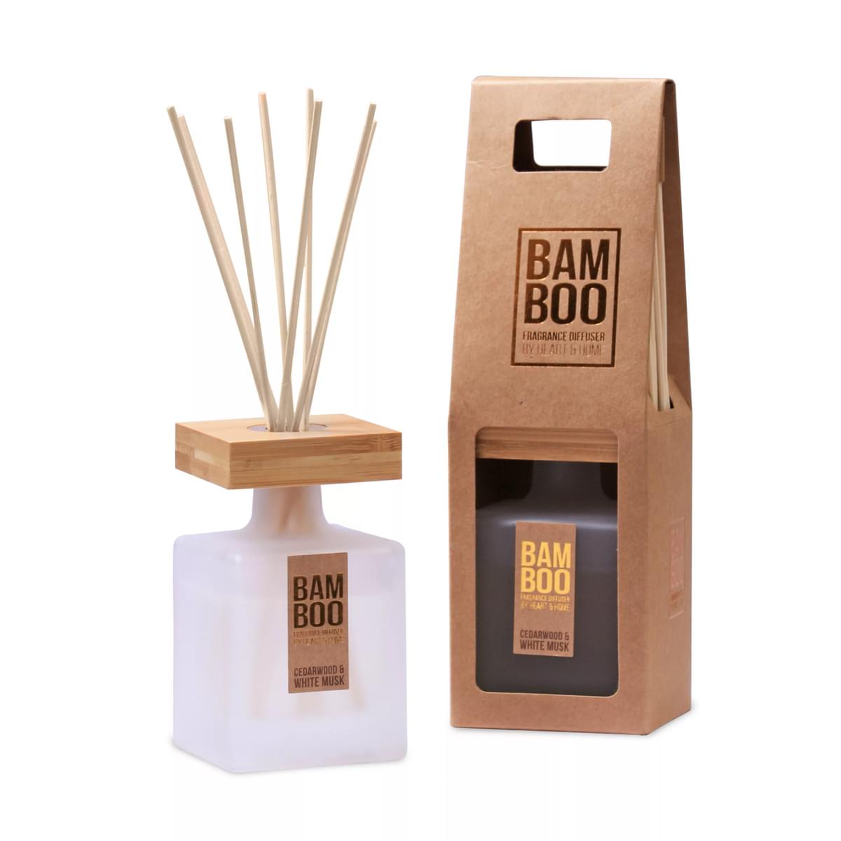 History & Heraldry Bamboo 140ml Cedarwood & White Musk Reed Diffuser