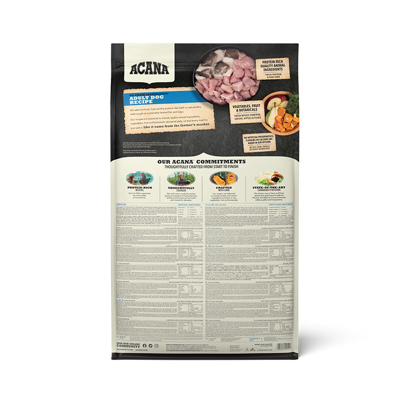 Acana 6kg Dried Adult Dog Food Chicken & Hake