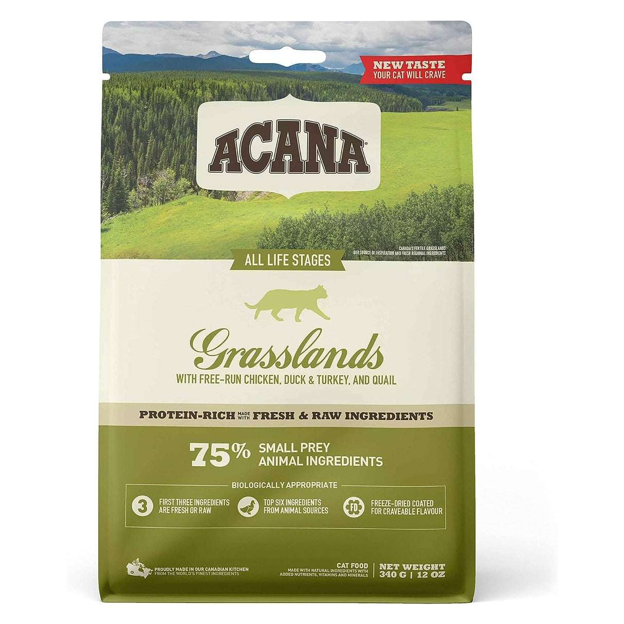 Acana 1.8kg Grasslands Dry Cat Food