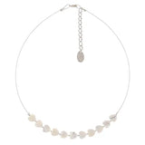 Carrie Elspeth Shell Hearts Mother Of Pearl Links Necklace