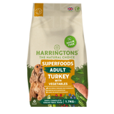 Harringtons 1.7kg  Grain-Free Dry Adult Dog Food - Turkey & Vegetables