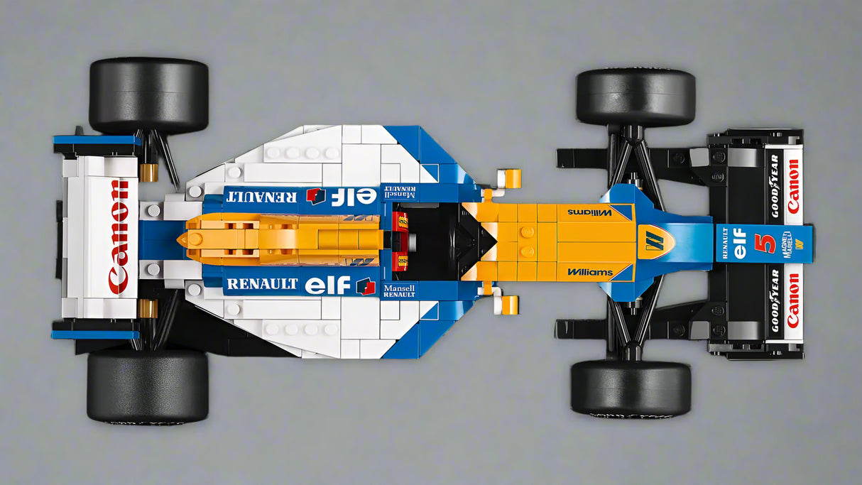 LEGO Williams Racing FW14B & Nigel Mansell