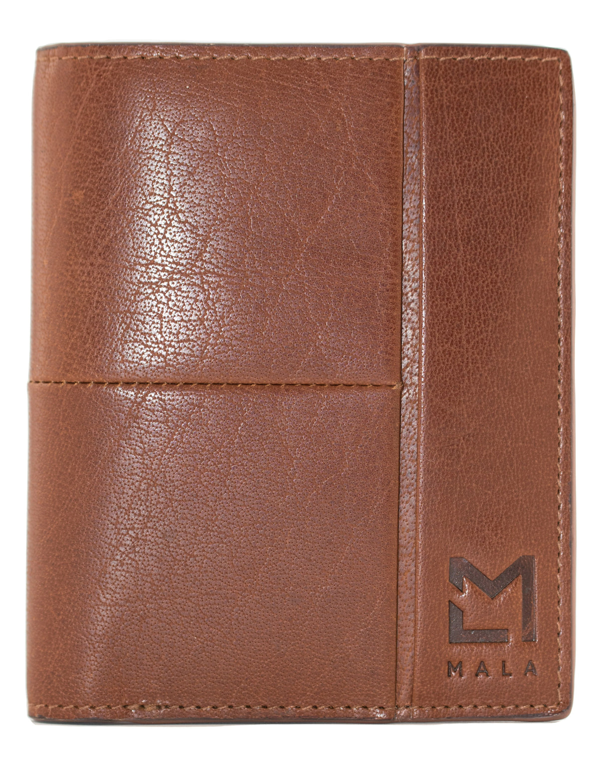 Mala Leather 11cm Tan Bloomsbury Tall Wallet - 1045 17