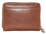 Mala Leather 12cm Tan Bloomsbury Zip Round Wallet - 1048 17