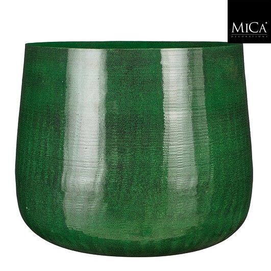 Mica Decorations 37cm x 32cm Green Benson Indoor Pot