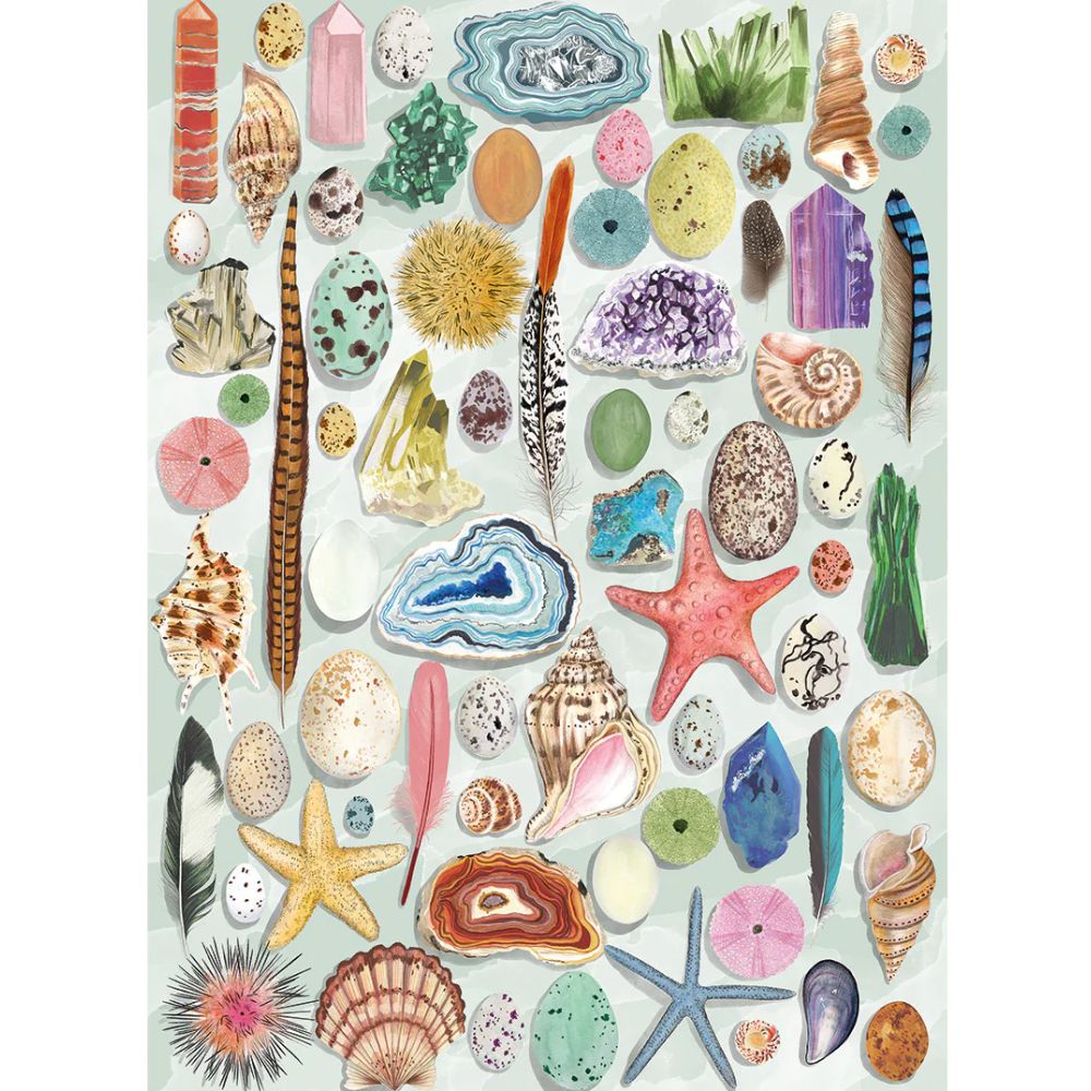 Gibsons Games 1000 Piece The Art File Natural Curiosities Jigsaw Puzzle