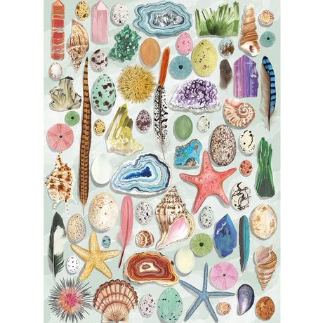 Gibsons Games 1000 Piece The Art File Natural Curiosities Jigsaw Puzzle