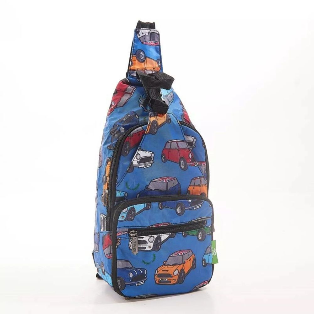 Eco Chic Lightweight Foldable Cross-Body Bag Mini Car