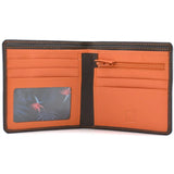 Mala Leather Brown Hudson Slim Wallet With Coin Pocket