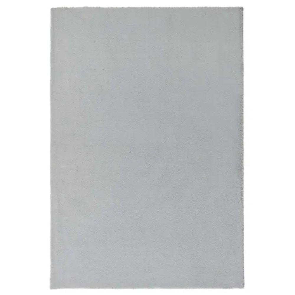 Origins 80x150cm Washable Faux Fur Grey Rug