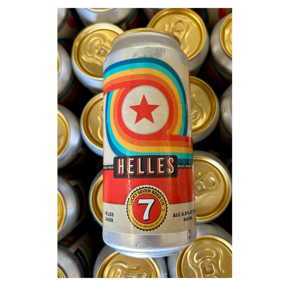 LUCKY 7 440ml HELLES Lager Can