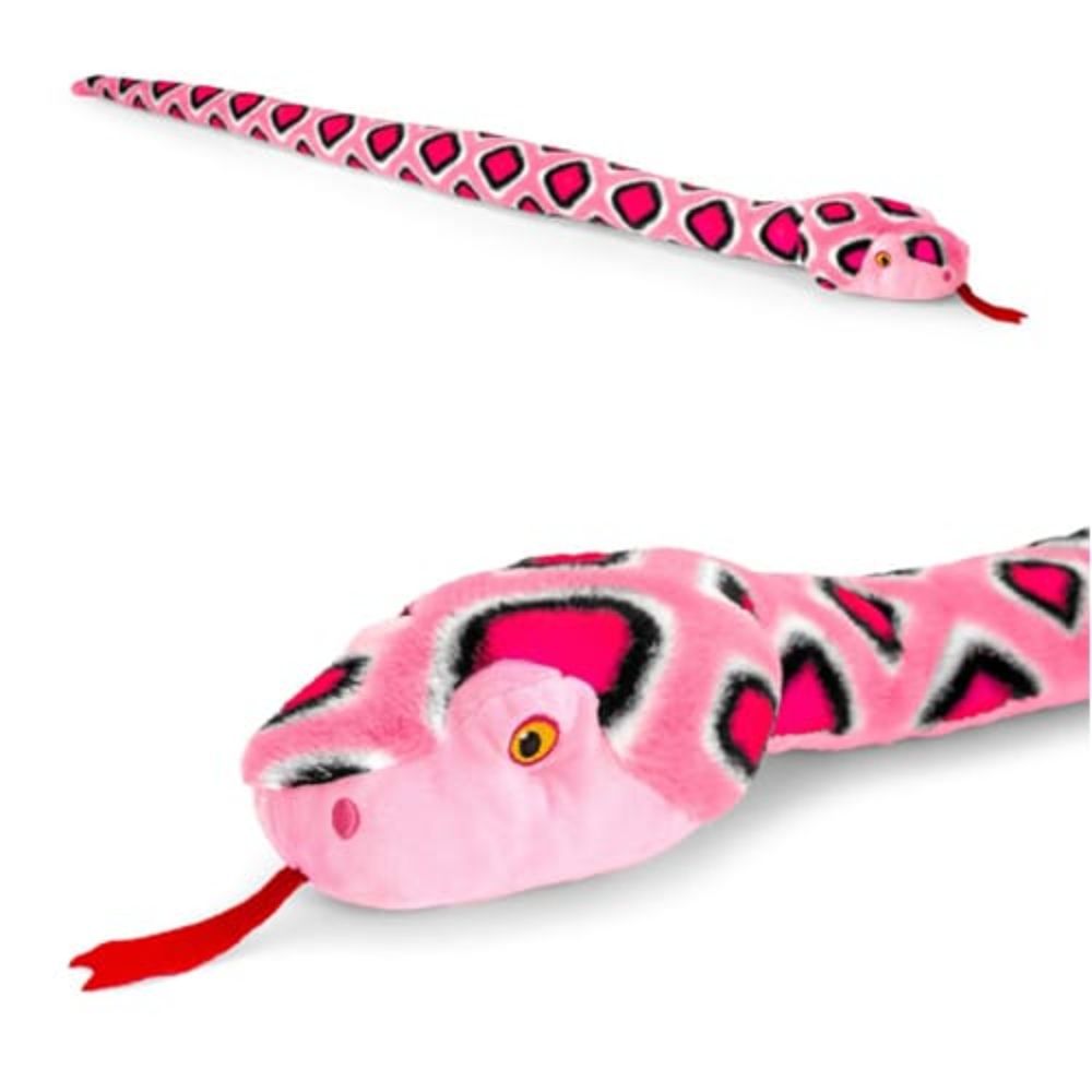 Keel Toys 100cm Keeleco Pink Snake